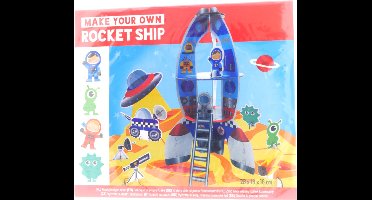 Wins Holland Raket Bouwset - Knutselset voor Kinderen - Stimuleert creativiteit