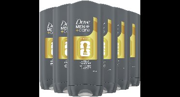 Dove Men+Care 3-in-1 Douchegel - Active Comfort FIFA Edition - 6 x 400 ml