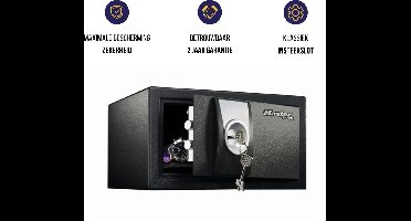 MasterLock Kluis Small - Met sleutelslot - Massief staal - Te verankeren - 167x 290x264mm - X031ML