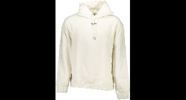 Calvin Klein - Heren Hoodie - Lang - Katoen - Wit