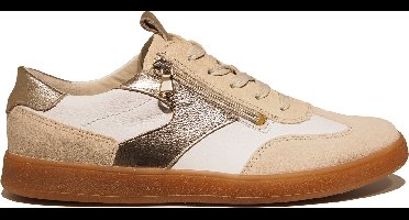 Waldläufer Daisy Sneakers - Leer - Dames - Beige - Maat 41