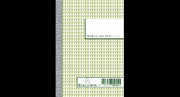 Exacompta 10x Doorschrijfpapier geruit 5x5 14,8x10,5cm 50 bladen dupli zelfkopiërend - - 3240E