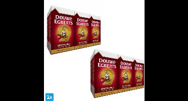 2x Douwe Egberts Aroma Rood Grove Maling (6x 500gr)