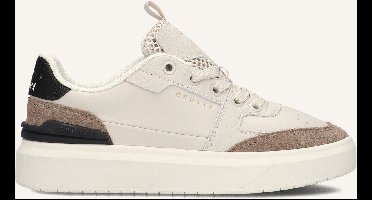 CRUYFF JUNIOR Endorsed Tennis Sneakers Jongens - Leren Sneaker - Beige - Maat 35