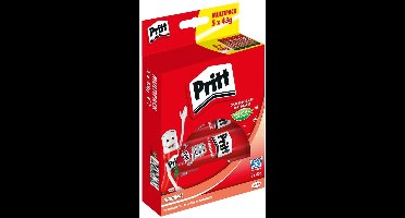 Pritt Lijm Stick Original 5x43 gram | Voordeel Blister Pritt |Pritt Lijmstick & Plakmiddel | School & Kantoor Lijmstift | Makkelijk & Milieuvriendelijk te gebruiken Lijmstift.