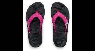 REEF SANTA ANA Dames Slippers - Rood - Zwart