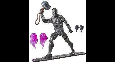 Hasbro Marvel Legends Series Action Figure 2021 Silver Surfer met Mjolnir 15 cm Action Figuur