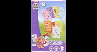 PAW Patrol kleuren kwartet - Paars / Multicolor - Karton - 32 kaartjes - Spel