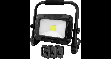 Ansmann 1600-0713 LED Strahler FL50W 18V Powertool-Akkupacks, inkl. Adapterplatten Schijnwerper LED-lamp werkt op batte