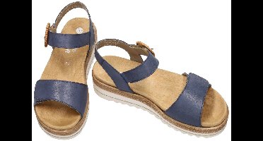 Remonte -Dames - blauw - sandalen - maat 37