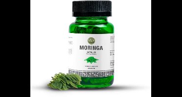 Vanan Moringa Capsules 60 stuks – Natuurlijk Superfood Capsules – Ayurvedisch, Vegan, Plantaardig & Voedingssupplement