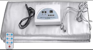 Infrarood Sauna Deken – Sauna Dekentje – Warmtedeken – Detox Deken – Sauna Wrap – Oxford Stof – Instelbare Temperatuur Tot 80°C