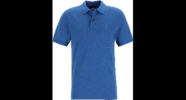 BOSS Pallas regular fit polo - pique - middenblauw