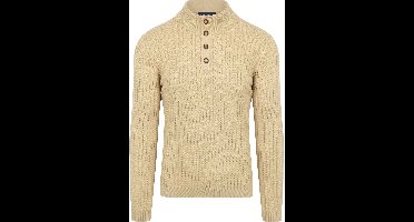 Suitable Pullover Camock Beige - Maat XL - Heren