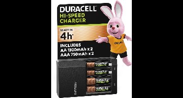 Duracell 4 uur batterij oplader - 1 stuk