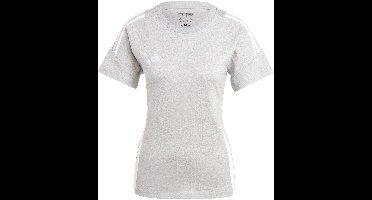adidas T-shirt Dames Tiro 24 Sweat Tee Grijs - Maat S