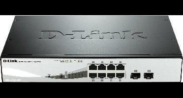 D-Link8-port 10/100/1000 Gigabit PoE Smart Switch
