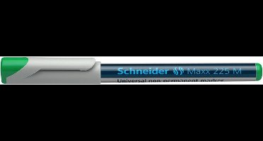 universele marker Schneider Maxx 225 M non-permanent groen doos met 10 stuks