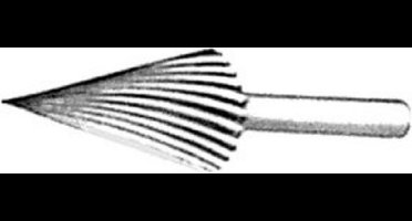 wolfcraft - Gatenfrees, Ø 6–24 mm, ronde schacht - 2523000