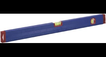kwb aluminium waterpas 80 cm, schokbestendig waterpas, 0,5 mm/m nauwkeurigheid, VPA getest, geslepen tot hoge precisie, elk 1 horizontaal en verticaal waterpas inclusief rubberen valbeveiliging