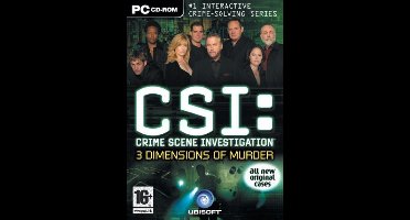 Crime Scene Investigation 3: Dimensions Of Murder