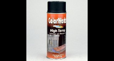 Colorworks Hittebestendig Lakverf Zwart - 400 ml