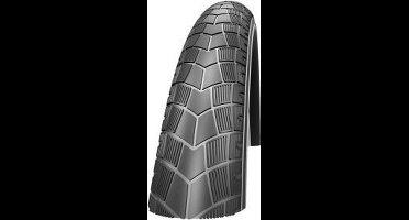Buitenband Schwalbe 28" / 50-622(28*5/8) Zwart/Reflectie Big-Apple