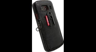 KRUSELL Classic Leather Back Case - Geschikt voor Samsung Galaxy Xcover S5690 - Zwart