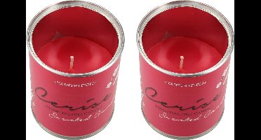 Countryfield Ceríse Essential Oils Geurkaarsen Set – 2 Stuks – Fuchsia – 10x9x8cm