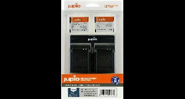 Jupio Kit: 2x Battery DMW-BCM13E 1150mAh + USB Dual Charger