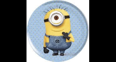 Universal Bord Minions 20 Cm Melamine Lichtblauw/geel