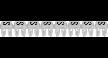 Legrand Cab 3 adercodering letter X voor bedrading 1.5-2.5mm² - 300 stuks