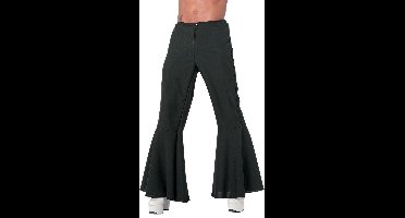 Hippie broek zwart bi-stretch man - Maatkeuze: Maat 52