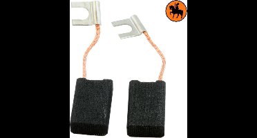 Koolborstelset voor Bosch USW 77 - 6,4x12,5x19mm - Vervangt 1.607.014.102