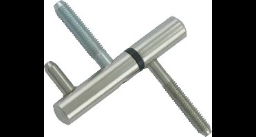 Axa Inboorpaumelle Hout Nikkel 75X14 11771037OT - 2 stuks