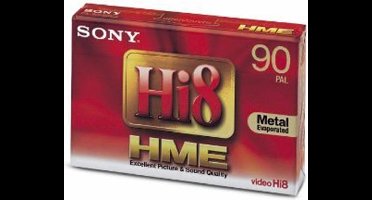 SONY HME Metal Evaporated Hi8 Cassette 90 Minuten