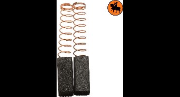 Koolborstelset voor Casals Schuurmachine C500 2P - 6,4x6,4x15mm