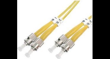 Fiber Optic Cable Singlemode Duplex Os2 St/St 9/125 - 3M
