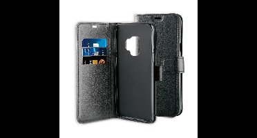 BeHello Samsung Galaxy S9 Hoesje - Gel Wallet Case Met Ruimte Voor 3 Pasjes Zwart