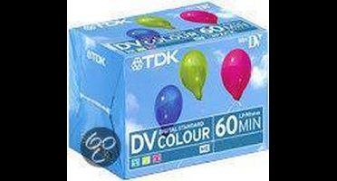 TDK DVM60 Color MiniDV-tapes - 5 stuks