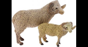 Jonotoys Boerderijdier Schaap 2 Stuks