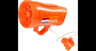 Eddy Toys Toeter Politiesirene Oranje 10 Cm