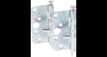 Starx Kogelscharnier Verzinkt Skg3 89X89 Ronde Hoek - 2 stuks