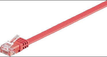 Wentronic CAT6 Netwerkkabel - RJ45 - Rood - 3 m