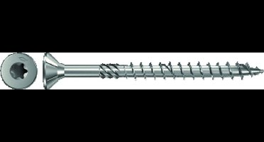 Fischer Fischer Deutschl. 657040 Spaanplaatschroeven 4 mm 40 mm Binnen-T, Interne vertanding, TX, Torx, T-profiel RVS V
