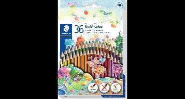 STAEDTLER Noris colour driekantig kleurpotlood - set 36 st