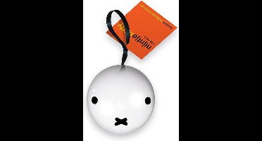 Kerstbal metaal nijntje snoet 6,8cm