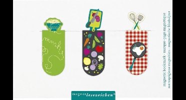 Moses Magnetische Boekenlegger Koken 5,5 Cm 3-delig