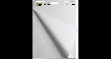 Post-it� Super Sticky zelfklevende Meeting Chart Wit 635 mm x 762 mm