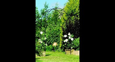 Gardman Easy Arch rozenboog - 2 x 1,4 meter - Zwart